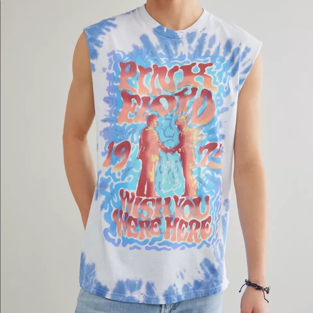 PINK FLOYD WISH YOU WERE HERE SLEEVELESS TANK